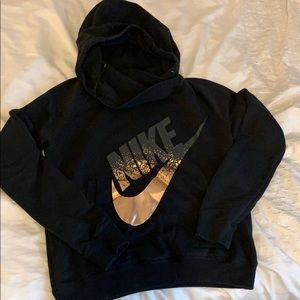 Nike Bronze Metallic Hoodie